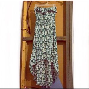 Blue Short/Long Dress